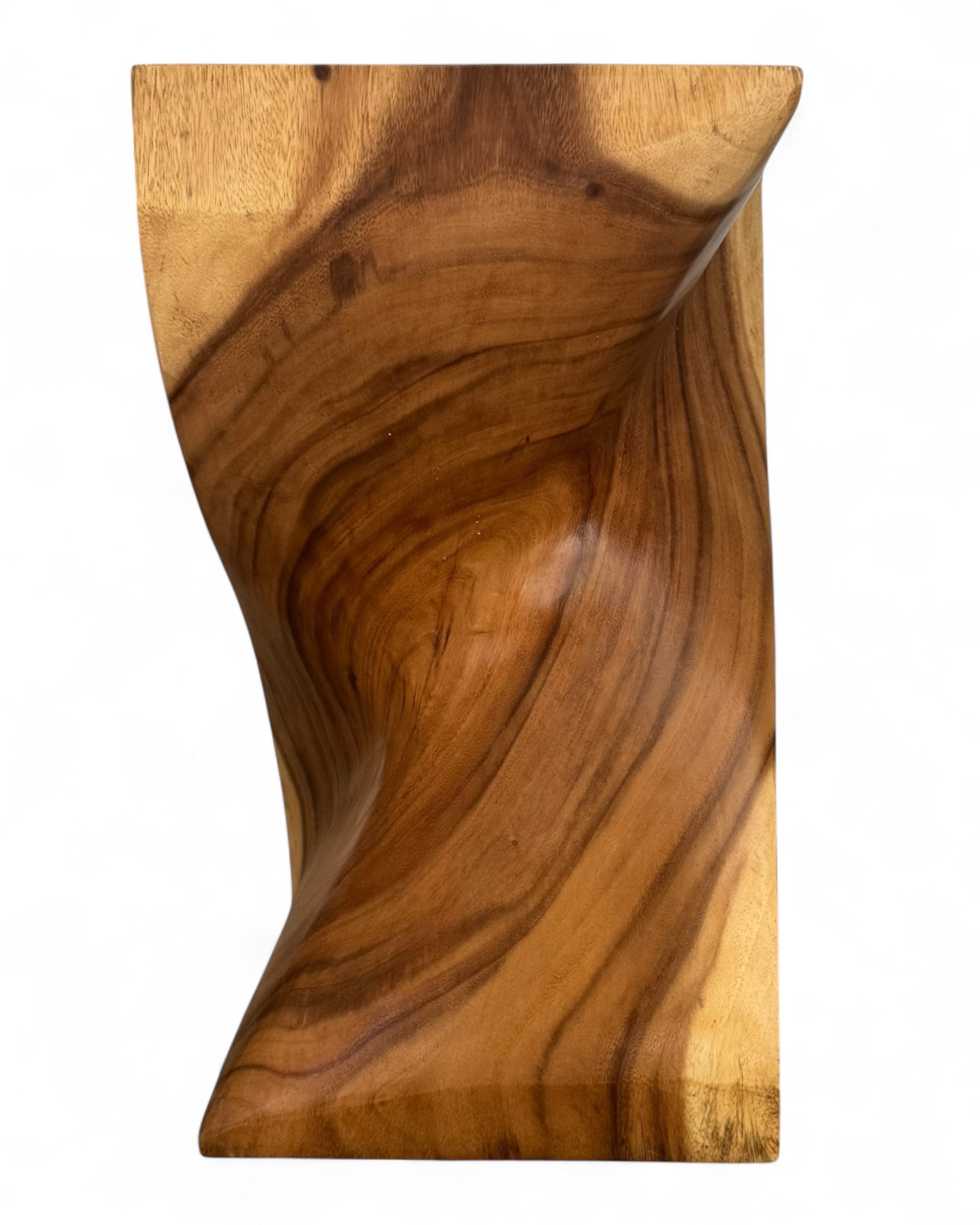 Wooden stool - Noble wooden side table - Wooden stool - Handcrafted wooden side table - 50x28x28cm