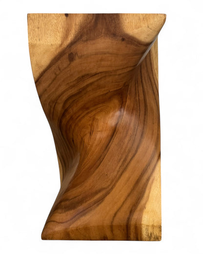 Wooden stool - Noble wooden side table - Wooden stool - Handcrafted wooden side table - 50x28x28cm