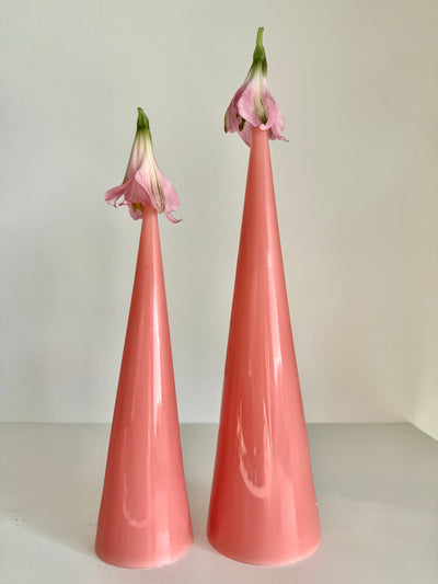 Beeswax candle ISTANBUL – Pastel colors – Hand-poured – For living rooms &amp; decoration – 3 sizes