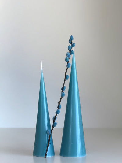 Beeswax candle ISTANBUL – Pastel colors – Hand-poured – For living rooms &amp; decoration – 3 sizes
