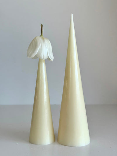 Beeswax candle ISTANBUL – Pastel colors – Hand-poured – For living rooms &amp; decoration – 3 sizes